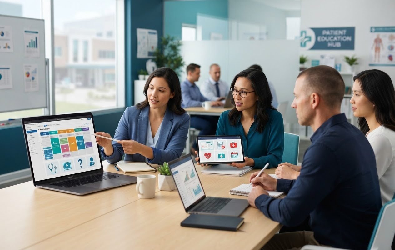 Healthcare content marketing planning for medical practices
